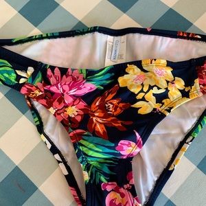 NWT- Bikini Swimsuit Bottoms Clearwater- Floral